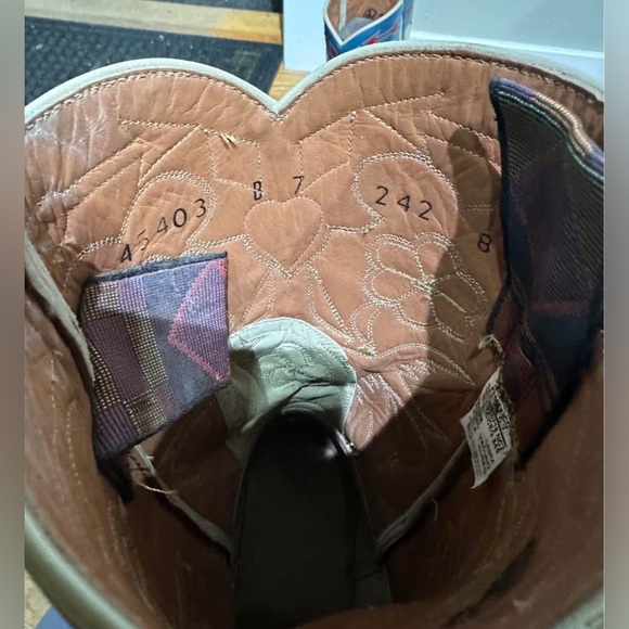 Ladies 7 Montana MM MX Western Cowboy Boots - Picture 9 of 10